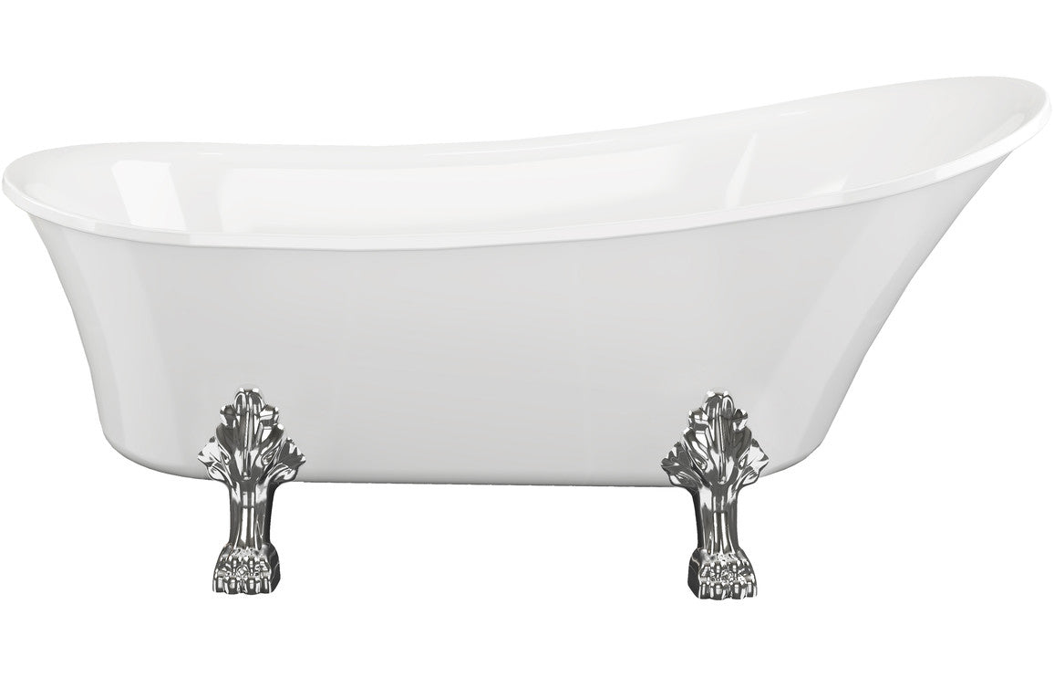 CelestialSoak Freestanding 1620x700x770mm 0TH Bath w/Feet