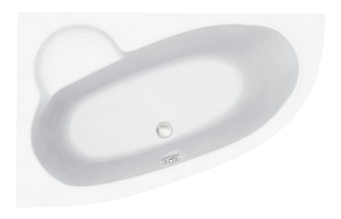 LustreSoak 1500x950x600mm 0TH Offset Corner Bath w/Legs (LH)