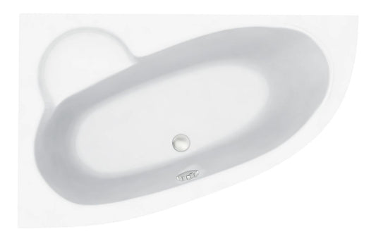 LustreSoak 1500x950x600mm 0TH Offset Corner Bath w/Legs (LH)