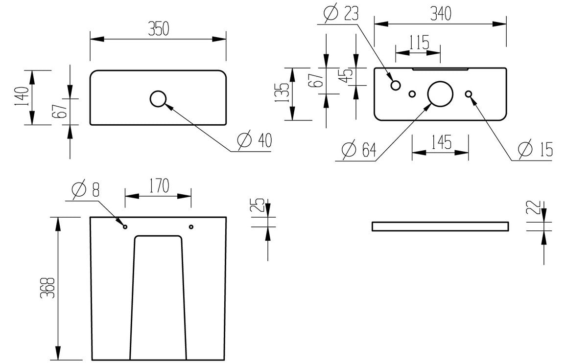 BlissSink Rimless Close Coupled Fully Shrouded Short Projection WC & Soft Close Seat