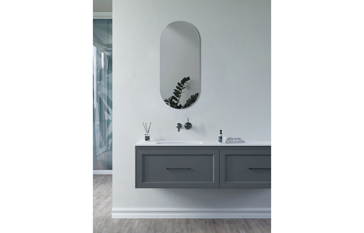 CrystalHorizon 400x800mm Oblong Mirror