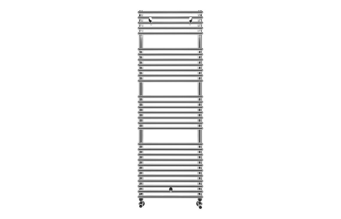 EternaWarm Round Ladder Radiator (500x1450mm) - Chrome
