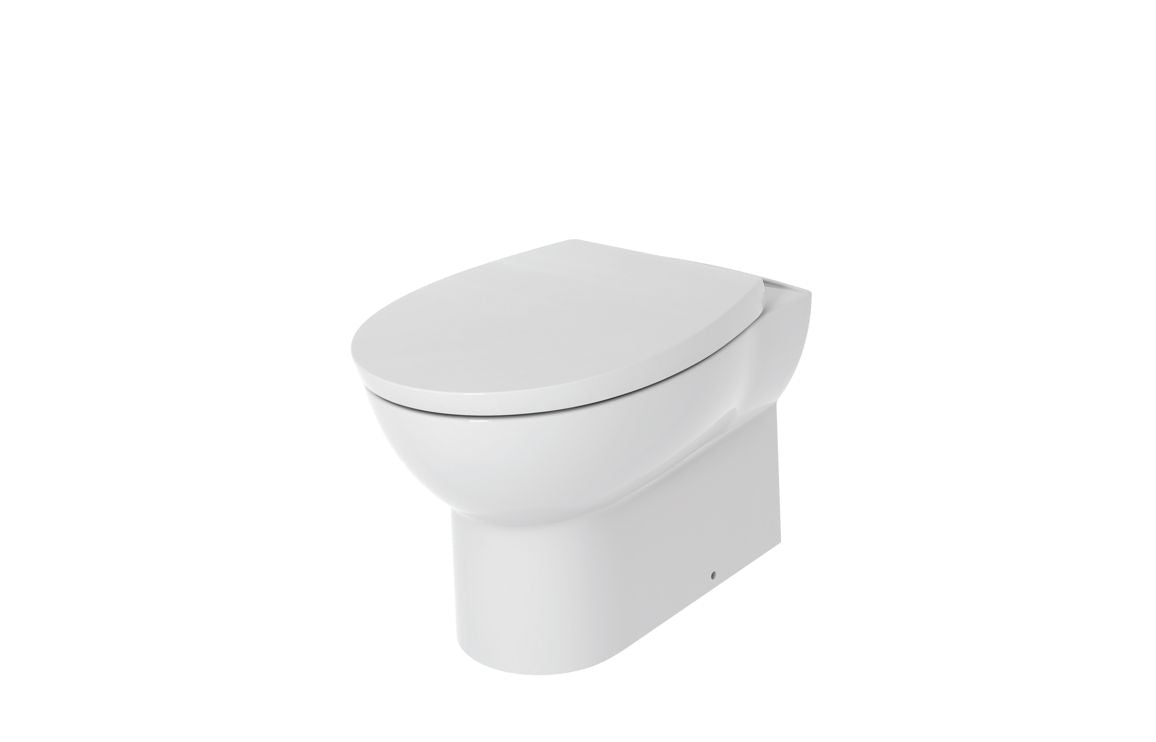 AquaLuxe Rimless Back To Wall WC & Soft Close Seat