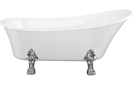 CelestialSoak Freestanding 1620x700x770mm 0TH Bath w/Feet
