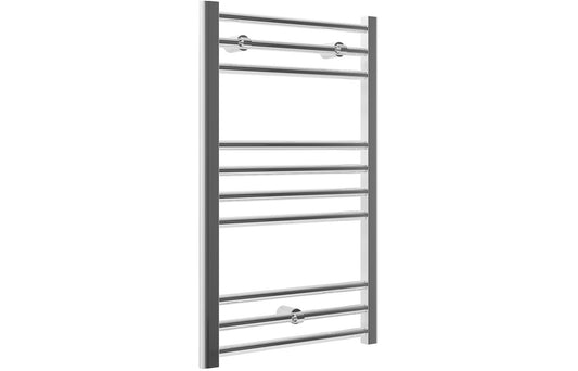 LuxeWarmth Straight 30mm Ladder Radiator (600x800x30mm) - Chrome