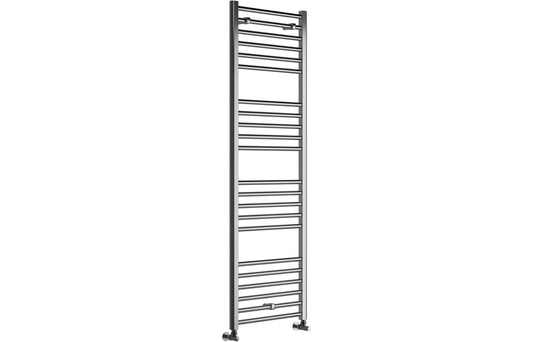 LuxeWarmth Straight 30mm Ladder Radiator (600x1600x30mm) - Chrome