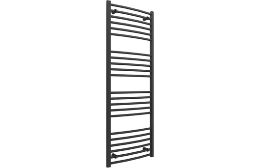 LuxeWarmth Curved 30mm Ladder Radiator (500x1600x30mm) - Anthracite