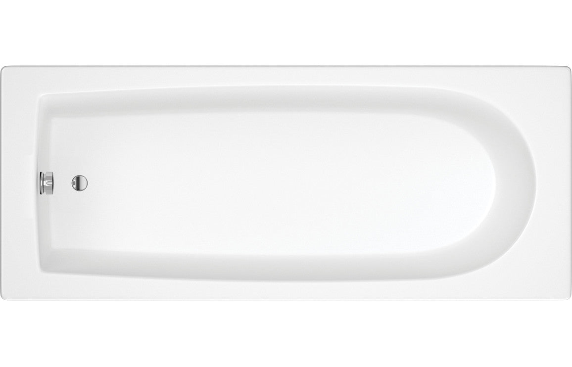 HavenSoak Round Single End SUPERCAST 1500x700x550mm 0TH Bath w/Legs