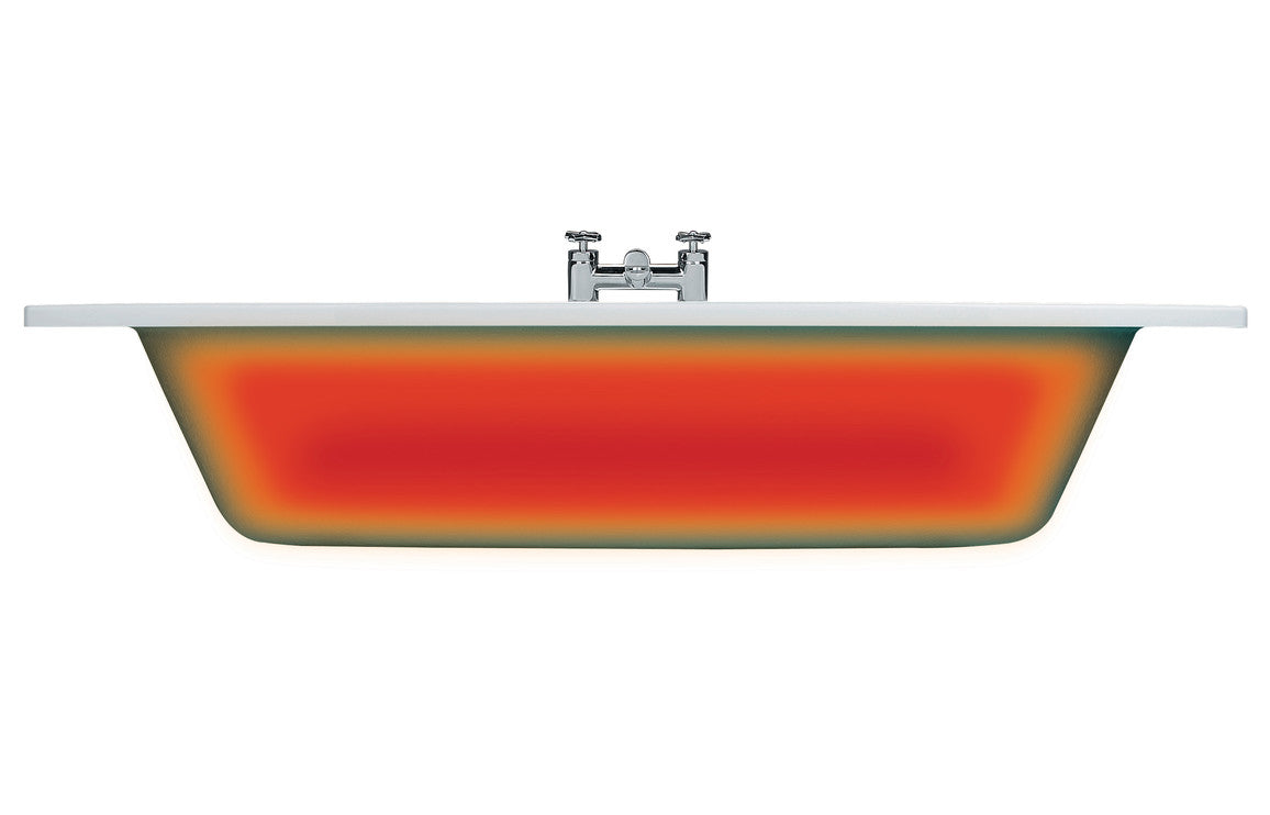 HavenSoak Round Single End SUPERCAST 1700x700x550mm 0TH Bath w/Legs