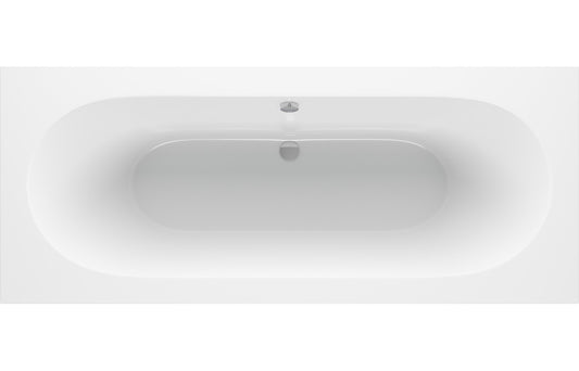 HavenSoak Round Double End 1700x750x550mm 0TH Bath w/Legs