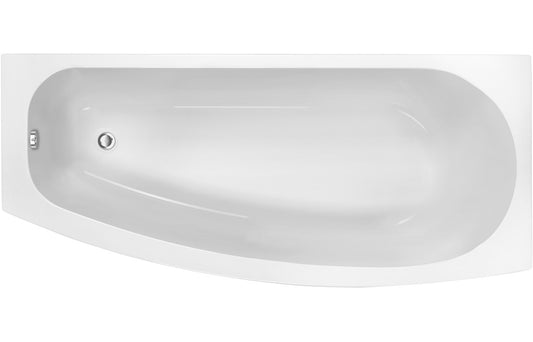 Timeless Space Saving 1700x740x560mm 0TH Bath w/Legs (RH)