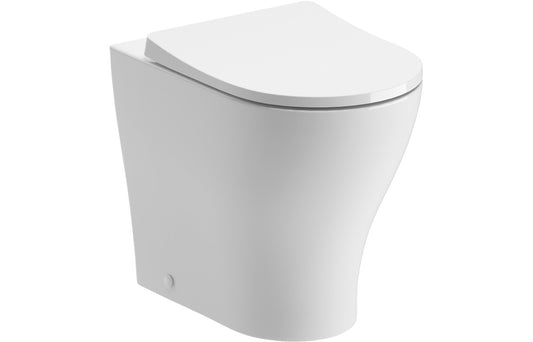 VividStream Rimless Back To Wall WC & Soft Close Seat
