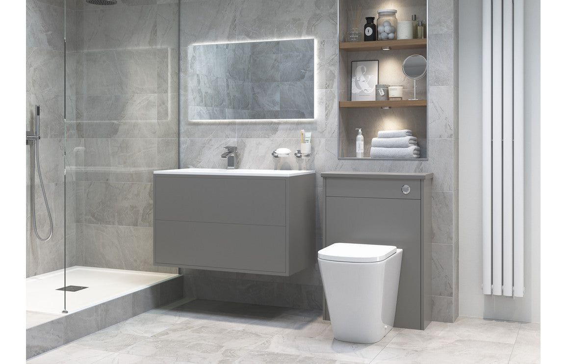 BlissSink Rimless Back To Wall Short Projection WC & Soft Close Seat