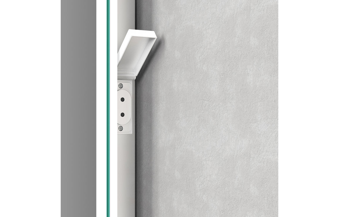 InfinityGleam 500x700mm Rectangle Front-Lit LED Mirror