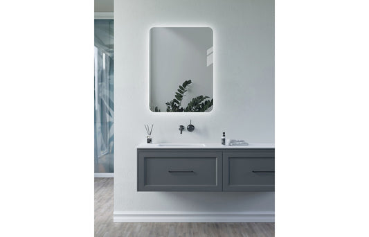 AuraShine 1200x600mm Rectangle Back-Lit LED Mirror
