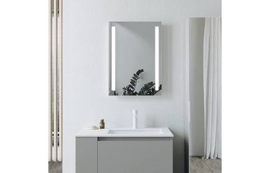 PrismView 600x800mm Rectangle Front-Lit LED Mirror