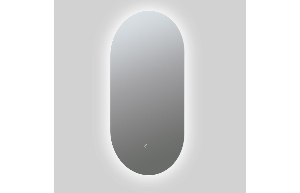 ClarityLine 400mm Oblong Back-Lit LED Mirror