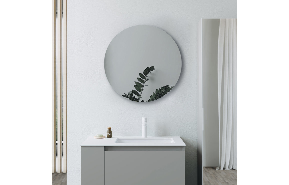 CrystalHorizon 600mm Round Mirror