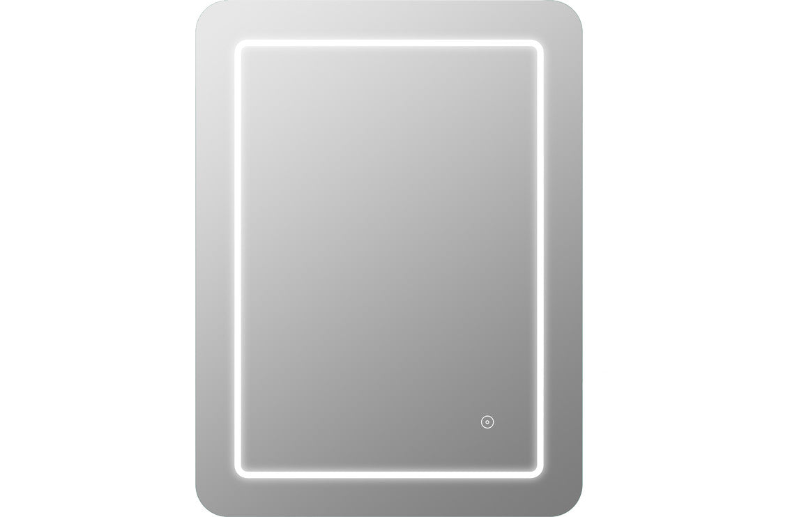 LustreLine 600x800mm Rectangle Front-Lit LED Mirror
