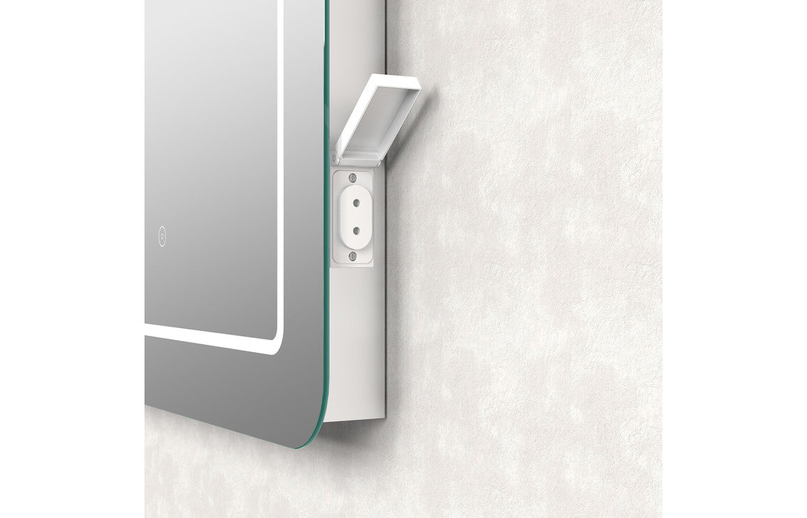 LustreLine 600x800mm Rectangle Front-Lit LED Mirror