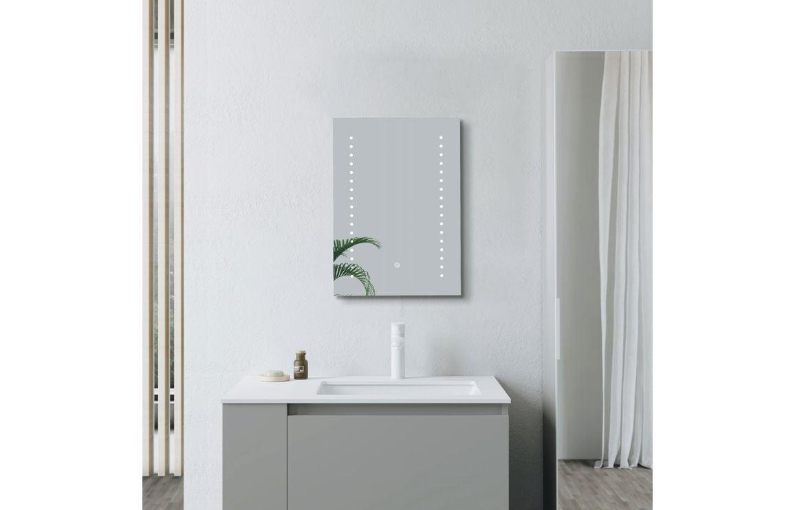 EternaShine 500x700mm Rectangle Front-Lit LED Mirror