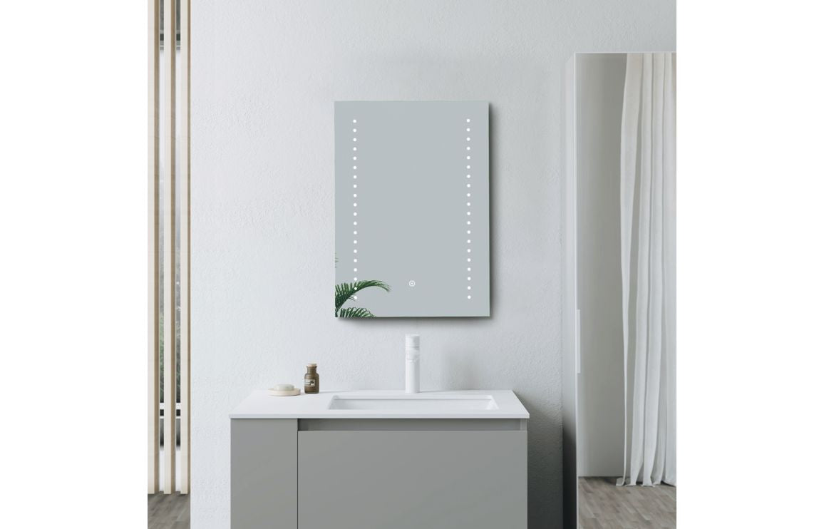 EternaShine 600x800mm Rectangle Front-Lit LED Mirror