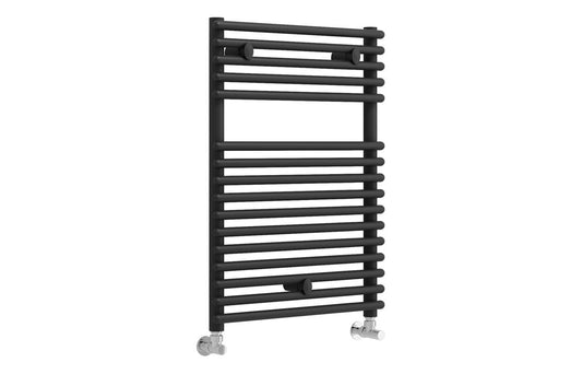 EternaWarm Round Ladder Radiator (500x730mm) - Black