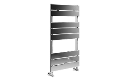 BlissHeat Square Ladder Radiator (500x840mm) - Chrome