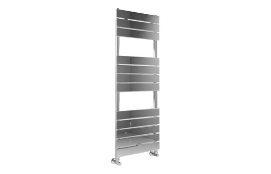 BlissHeat Square Ladder Radiator (500x1200mm) - Chrome