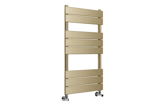 BlissHeat Square Ladder Radiator (500x840mm) - Brushed Brass