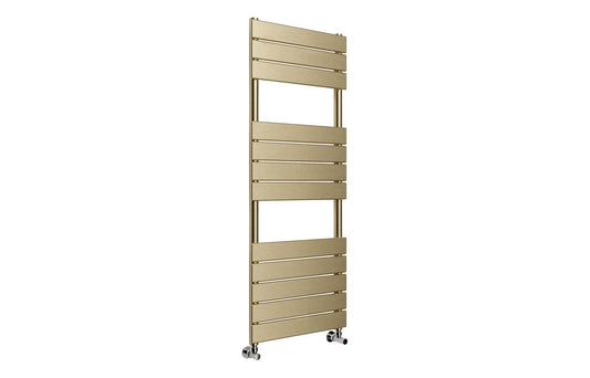 BlissHeat Square Ladder Radiator (500x1200mm) - Brushed Brass