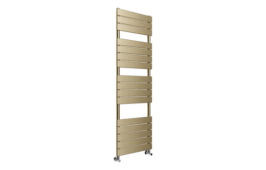 BlissHeat Square Ladder Radiator (500x1500mm) - Brushed Brass