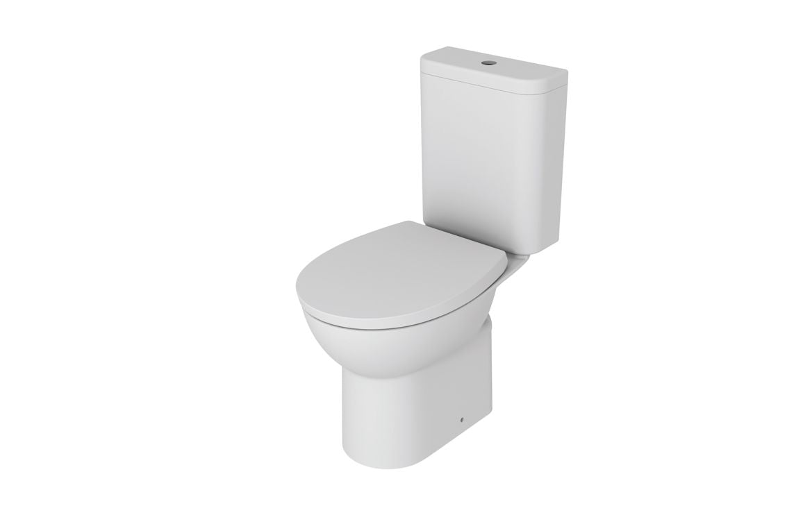 AquaLuxe Close Coupled Rimless WC & Soft Close Seat