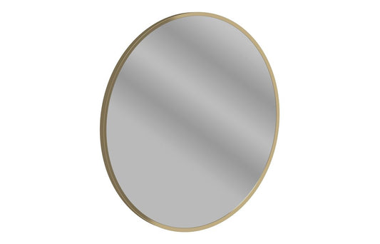 PureVision 600mm Round Mirror - Brushed Bronze