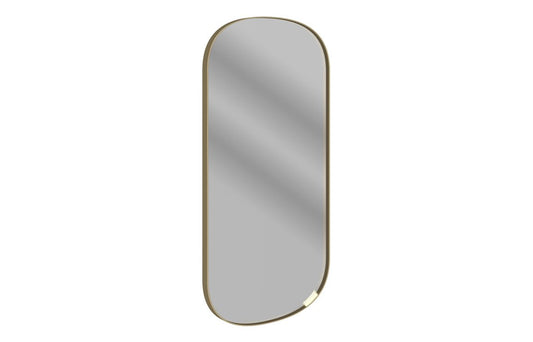 PureVision 800x400mm Oblong Mirror - Brushed Bronze