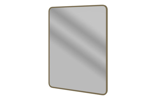 PureVision 600x800mm Rectangle Mirror - Brushed Bronze