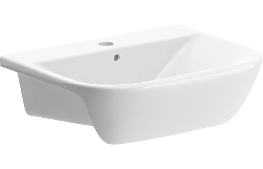 LustraBowl 520x400mm 1TH Semi Recessed Basin