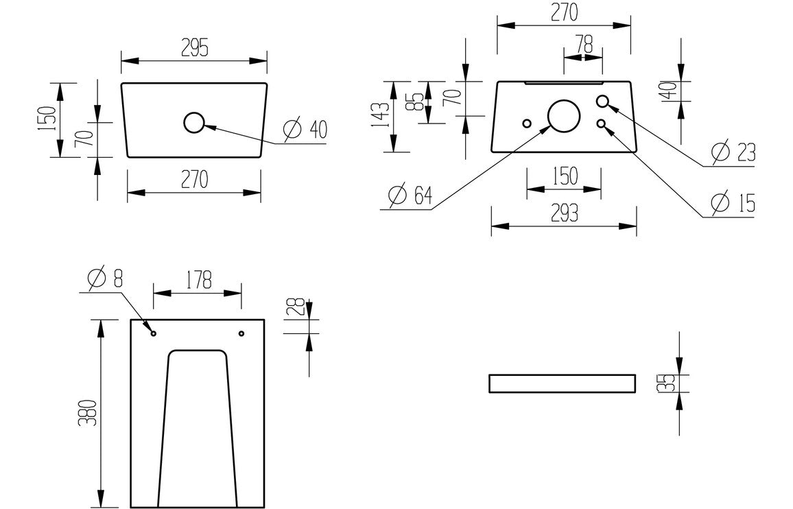 AquaElegance Close Coupled WC & Soft Close Seat