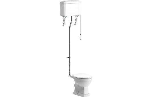 TranquilFlow High Level WC & Soft Close Seat
