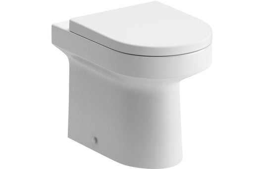 PrismFlow Rimless Back To Wall WC & Soft Close Seat